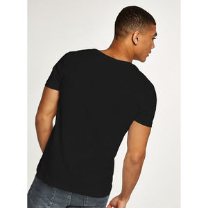 Venta al por mayor personalizado cómodo para hombre gimnasio cuello en V camiseta entrenamiento culturismo camiseta - Product Image 6