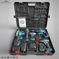 Meilleur prix, outils électriques sans fil certifiés de haute qualité MKT Combo, ensemble de 5 outils, kit de 18v 21v, kit d'outils à batterie pour usage domestique, bricolage