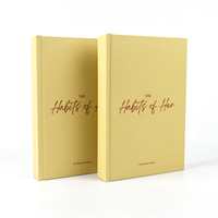 Agenda Personalizada de Tapa Dura, 100 Hojas, Sin Fecha, Metas Diarias, Registro de Gratitud, Tabla de Hábitos, Páginas de Reflexión
