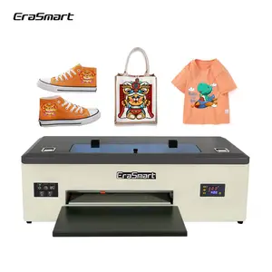 Erasmart A3 Dtf Thuis Textiel Product Machines Drukmachine Op Kleding