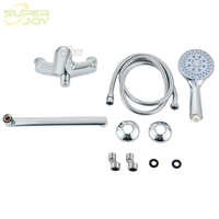 Robinet de douche monocommande avec bec extensible rotatif, installation rapide, pour l'Amérique du Sud - Meilleure vente