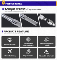 Set Kunci Pas Metrik Presisi Tinggi 2.0-335 N.m untuk Tugas Berat dengan Cincin Pengunci Tarik-Turun, Baja yang Diperlakukan Panas, Kunci Pas Manual