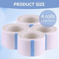 Ruban chirurgical médical imperméable sans latex auto-adhésif microporeux en papier doux non tissé 1 "X 10 Yards