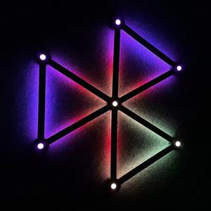 Luz de Pared Inteligente RGB con Sincronización Musical, Decoración para el Hogar, Control Remoto por Aplicación, Luces para Juegos y Fiestas - Product Image 4