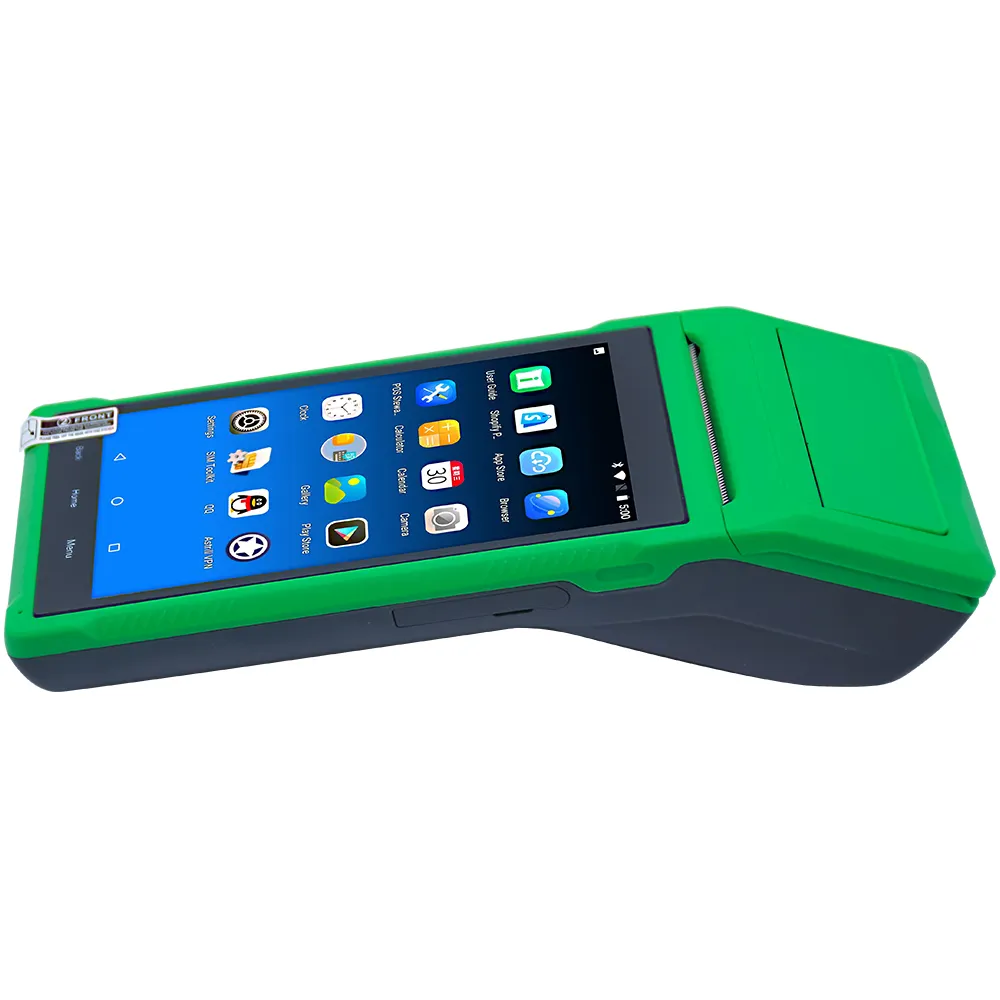 Impresora de terminal Newpas Q1 handheld Android 8,1 pos con tableta Android Blue Tooth con dispositivos de Internet de impresora térmica
