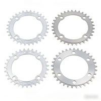 Plateau de pédalier pour VTT et vélo de course usiné CNC, usinage de vélos, usinage sur tour CNC, usinage mécanique CNC