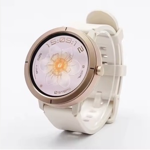 Reloj inteligente redondo con control del estrés y oxígeno en la sangre del ritmo cardíaco para niños y niñas, temporizador deportivo para estudiantes, reloj inteligente ultra AMOLED de 1,32 pulgadas - Product Image 3