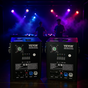 Machine à feux d'artifice à étincelles froides Vevor 500W 4 têtes, contrôle DMX512, éclairage de scène en métal pour DJ, mariage, fête - Product Image 2