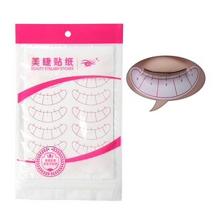 Pegatinas de papel ovaladas de 5 puntos para mapeo de pestañas, almohadillas de posicionamiento para práctica de extensión de pestañas injertadas - Product Image 6
