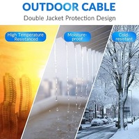 Kabel Patch Ethernet Cat5e RJ45 Tembaga Murni Terlilit 1000Mbps Gigabit UTP 4 Pasang 8 Inti untuk Switch Router Patch Panel