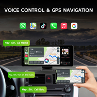 6.86 pouces Portable sans fil Carplay écran tactile GPS fonction stéréo tableau de bord Android Auto lecteur CD USB caméra de recul TV 1 an