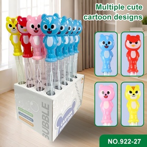 Tùy Chỉnh Bán Hàng Nóng 38Cm Xà Phòng Bong Bóng Nhựa Bong Bóng Đồ Chơi Dễ Thương Phim Hoạt Hình Mini Wand Stick Bong Bóng Cho Cô Gái Chàng Trai Ngoài Trời Mùa Hè Đồ Chơi - Product Image 4