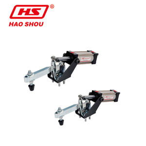 Pinces pneumatiques à dégagement rapide Taiwan Goodhand HS-12132-A, état neuf, cylindre en acier pour la construction industrielle et l'agriculture - Product Image 1