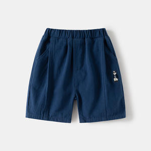 2025 été garçons Shorts décontracté mi-long Style coréen pantalon avec dessin animé brodé enfants bébé tenue décontracté en gros - Product Image 6
