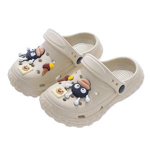 <b>Summer</b> Children's Cartoon Hollow Out Breathable Non-Slip Clogs <b>Sandals</b> for Boys Girls Parent-Child <b>Closed</b> <b>Toe</b> Beach <b>Sandals</b> - Product Image 6