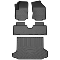 Tapis de sol en TPE imperméables pour Honda Fit Jazz GK/GP/GR/GS - Protection complète du sol de la voiture, ajustement personnalisé, conduite à droite