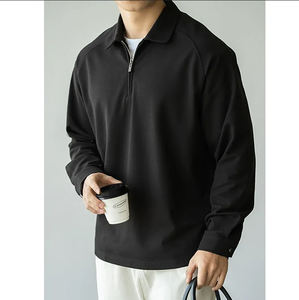 <span class=keywords><strong>เสื้อ</strong></span>สเวตเตอร์ปักลายสำหรับผู้ชายฤดูใบไม้ร่วงฤดู<span class=keywords><strong>หนาว</strong></span>คอโปโลสไตล์ญี่ปุ่นย้อนยุคถักกึ่งหลวมหนาสวมใส่สบาย - Product Image 3