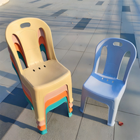 Chaise en plastique imperméable, design moderne, écologique, livraison rapide, pour mobilier de restaurant, usage commercial