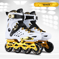 Patins à roulettes pour adultes EACH, patins en ligne professionnels pour slalom et freestyle, chaussures de patinage fantaisie pour hommes et femmes