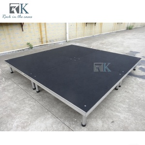 Scène à hauteur réglable, plateforme antidérapante pour concerts, installation rapide - Product Image 4