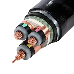 Yjv 0.6/1kv 3+1 Cores 3+2 Cores 4+1 Cores Cu/Al/XLPE/PVC Power Cable