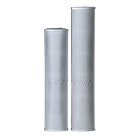 Haut-parleur colonne mural en aluminium mince pour sonorisation publique, idéal pour écoles, églises, couloirs et systèmes audio intérieurs