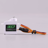 Micro servo numérique à engrenages métalliques PTK 7350MG-D 5,5 g pour avions RC à aile fixe en EPP, modèles F3P et acrobaties 3D