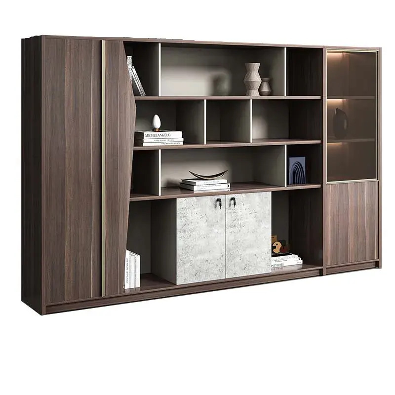 Liyu furniture Factory Directly Wholesale modern solid wood office equipment storage file cabinet