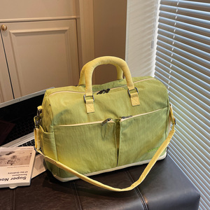 Nouveauté : Sac de voyage minimaliste léger avec compartiment à chaussures indépendant, durable et résistant aux déchirures, grande capacité - Product Image 2