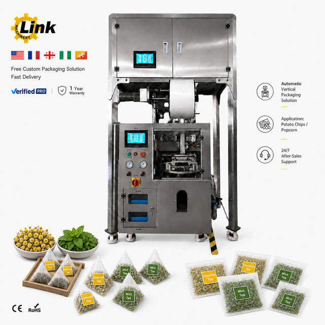 Automatic Stash Tea Style Pyramid Tea Bag Machine For Filter Paper Bag Packaging Machine Other Packaging Machines