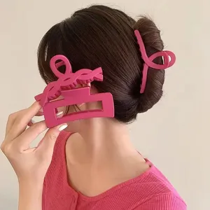 Juego de 8 Pinzas para el Cabello, Pinzas de Acrílico Grandes y Sencillas para Mujer, Pinzas para el Cabello para Niñas, Pasadores, Broches - Product Image 1