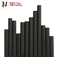 Ejes de flechas HT al por mayor OEM ODM Longitud personalizada Spine 300-1000 Fibra de carbono pura Fibra de vidrio Carbono mixto