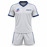 Maillot de football personnalisé uni couleur unie, sublimation intégrale, uniforme d'équipe de football, club OEM