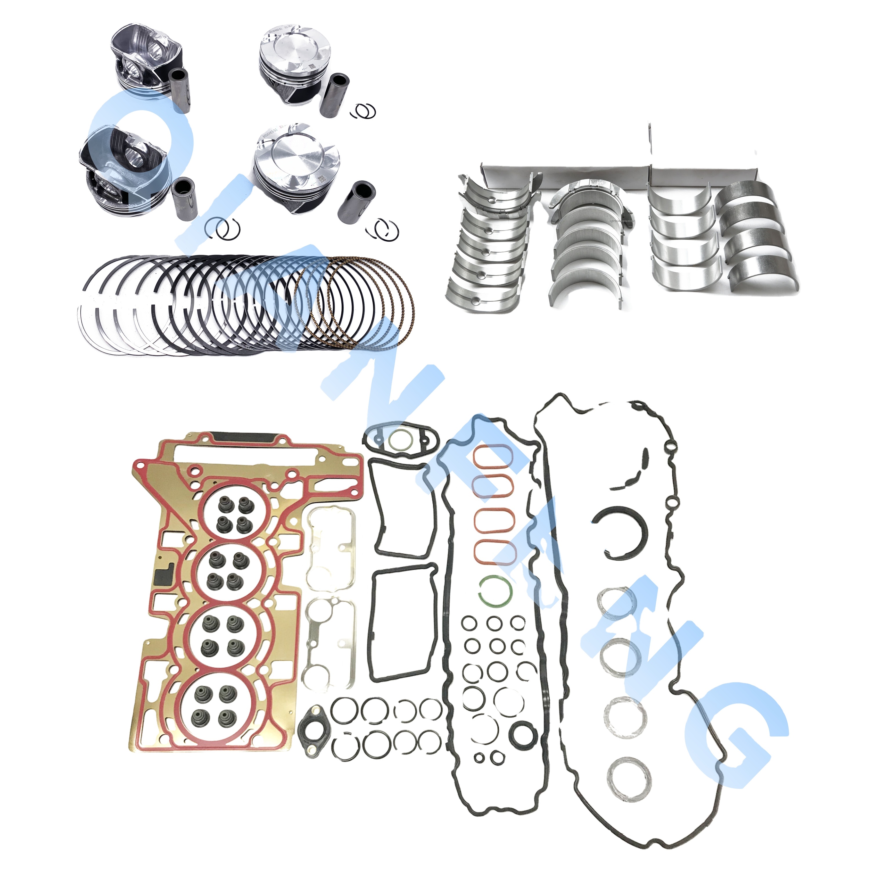 Piston Ring Set For BMW 2.0 Diesel N47D20C N47D20A N47D20B – 84mm Bore – MC