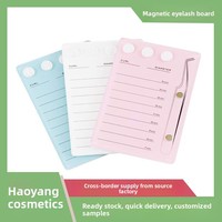 Station de retrait des extensions de cils 2-en-1 Hita avec plaque magnétique en acrylique, points de colle et rangement pour faux cils - Guangzhou