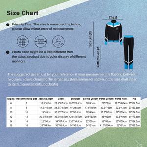 6-16 Kids Boys Latin <b>Dance</b> Competition Latin Wear Figure Skating Training Costume Jacket With Elastic Waistband <b>Pants</b> Sets - Product Image 6