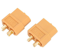 Connecteur XT60 mâle femelle pour moto, lot de 2 G0277