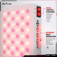 Appareil LED PDT 660nm & 850nm, panneau de luminothérapie infrarouge pour le visage, soins de beauté personnels, système d'opération infrarouge