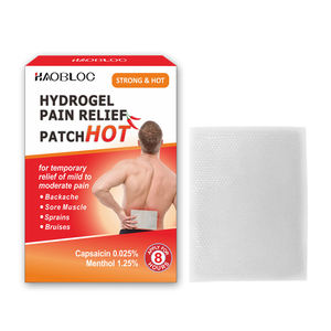Chinesische Kräuter wärme Capsicum Hydro gel Schmerz linderung <span class=keywords><strong>Hot</strong></span> <span class=keywords><strong>Patch</strong></span> Erwachsene Knie Rücken muskeln Gezielte Hydro gel pflaster - Product Image 2
