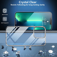Protection d'écran OEM en gros 3 en 1 paquet Iphone 13 14 pro max Flip HD et capot de protection de l'objectif