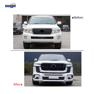 Pare-chocs avant GUGO pour <span class=keywords><strong>Toyota</strong></span> <span class=keywords><strong>Land</strong></span> <span class=keywords><strong>Cruiser</strong></span> LC200 2008-2015 LC300 Style <span class=keywords><strong>GR</strong></span> Sport Résistant aux chocs Pièce extérieure de SUV - Product Image 2