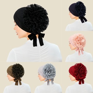 Zifeng OEM Foulard musulman, Turban <span class=keywords><strong>chimio</strong></span>, Bonnet turban <span class=keywords><strong>pour</strong></span> <span class=keywords><strong>femme</strong></span>, <span class=keywords><strong>Chapeau</strong></span> à pompon - Product Image 1