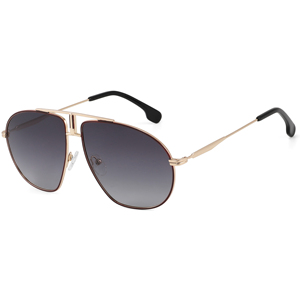 Gafas de Sol de Piloto con Marco Metálico Rectangular, Lentes Degradadas de Borde Completo, 100% Protección UV, Unisex para Adultos, para Exteriores - Product Image 1