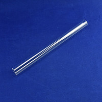 Tube de quartz pur JGS2 99,99 %, résistant à la chaleur, surface polie transparente, personnalisable pour soudage, découpe, pliage pour l'électronique semi-conductrice