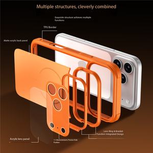 Custodia MSafe con Protezione per Fotocamera e Supporto per <span class=keywords><strong>iPhone</strong></span> 17 <span class=keywords><strong>Pro</strong></span> <span class=keywords><strong>Max</strong></span> 16 15 14 13 <span class=keywords><strong>12</strong></span> 11 - Product Image 5