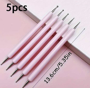 Ensemble d'outils de pointillage pour nail art, pinceaux de peinture à double extrémité, stylo de pointillage, HQ Mixed Proc Discount - Product Image 6