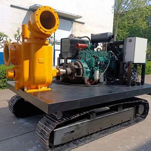 Pompe centrifuge auto-amorçante en fer à haut débit et haute pression pour drainage et égouts, 420 m³/h, 55 kW, pour l'irrigation agricole - Product Image 5