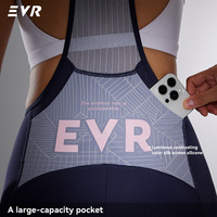 Shorts de cyclisme pour femmes Custom Pro Aero Fit Racing Team Club, respirants, coupe ajustée, antidérapants, pour vélo de route