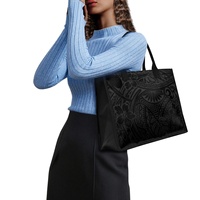 Sac fourre-tout personnalisé à faible MOQ, populaire, double face, entièrement imprimé, sac à bandoulière pour femme, incontournable