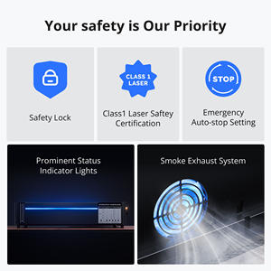 Atomstack K60 55W Hurricane <span class=keywords><strong>CO2</strong></span> <span class=keywords><strong>Laser</strong></span> Snijmachine voor Hout Acryl Autofocus CNC Houtmachine - Product Image 6